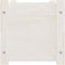 vidaXL - Plantenbakken - 2 - st - 60x31x31 - cm - massief - grenenhout - wit