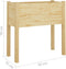 vidaXL - Plantenbakken - 2 - st - 70x31x70 - cm - massief - grenenhout