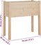 vidaXL - Plantenbakken - 2 - st - 70x31x70 - cm - massief - grenenhout