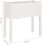 vidaXL - Plantenbakken - 2 - st - 70x31x70 - cm - massief - grenenhout - wit