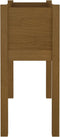 vidaXL - Plantenbakken - 2 - st - 70x31x70 - cm - massief - grenenhout - honingbruin