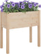 vidaXL - Plantenbakken - 2 - st - 70x31x70 - cm - massief - grenenhout