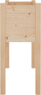 vidaXL - Plantenbakken - 2 - st - 70x31x70 - cm - massief - grenenhout