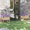 vidaXL - Plantenbakken - 2 - st - 70x70x70 - cm - massief - grenenhout