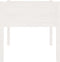 vidaXL - Plantenbakken - 2 - st - 70x70x70 - cm - massief - grenenhout - wit