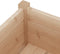 vidaXL - Plantenbakken - 2 - st - 70x70x70 - cm - massief - grenenhout