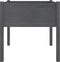 vidaXL - Plantenbakken - 2 - st - 70x70x70 - cm - massief - grenenhout - grijs