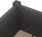 vidaXL - Plantenbakken - 2 - st - 70x70x70 - cm - massief - grenenhout - grijs