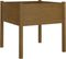 vidaXL - Plantenbakken - 2 - st - 70x70x70 - cm - massief - grenenhout - honingbruin