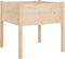 vidaXL - Plantenbakken - 2 - st - 70x70x70 - cm - massief - grenenhout
