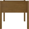 vidaXL - Plantenbakken - 2 - st - 70x70x70 - cm - massief - grenenhout - honingbruin