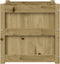 vidaXL - Plantenbakken - 2 - st - cm - geïmpregneerd - hout