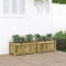vidaXL - Plantenbakken - 2 - st - cm - geïmpregneerd - hout