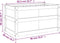 vidaXL - Plantenbakken - 2 - st - cm - geïmpregneerd - hout