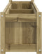 vidaXL - Plantenbakken - 2 - st - cm - geïmpregneerd - hout