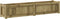 vidaXL - Plantenbakken - 2 - st - cm - geïmpregneerd - hout