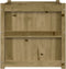 vidaXL - Plantenbakken - 2 - st - cm - geïmpregneerd - hout