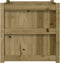 vidaXL - Plantenbakken - 2 - st - cm - geïmpregneerd - hout