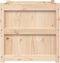 vidaXL - Plantenbakken - 2 - st - cm - massief - grenenhout