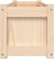vidaXL - Plantenbakken - 2 - st - cm - massief - grenenhout
