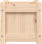 vidaXL - Plantenbakken - 2 - st - cm - massief - grenenhout