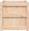 vidaXL - Plantenbakken - 2 - st - cm - massief - grenenhout