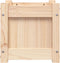 vidaXL - Plantenbakken - 2 - st - cm - massief - grenenhout