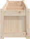 vidaXL - Plantenbakken - 2 - st - cm - massief - grenenhout
