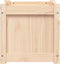 vidaXL - Plantenbakken - 2 - st - cm - massief - grenenhout