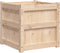 vidaXL - Plantenbakken - 2 - st - cm - massief - grenenhout