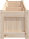 vidaXL - Plantenbakken - 2 - st - cm - massief - grenenhout