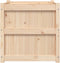 vidaXL - Plantenbakken - 2 - st - cm - massief - grenenhout
