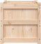 vidaXL - Plantenbakken - 2 - st - cm - massief - grenenhout