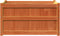 vidaXL - Plantenbakken - 2 - st - cm - massief - grenenhout - wasbruin
