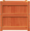 vidaXL - Plantenbakken - 2 - st - cm - massief - grenenhout - wasbruin