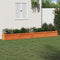 vidaXL - Plantenbakken - 2 - st - cm - massief - grenenhout - wasbruin