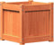 vidaXL - Plantenbakken - 2 - st - cm - massief - grenenhout - wasbruin