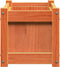vidaXL - Plantenbakken - 2 - st - cm - massief - grenenhout - wasbruin