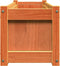 vidaXL - Plantenbakken - 2 - st - cm - massief - grenenhout - wasbruin