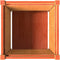 vidaXL - Plantenbakken - 2 - st - cm - massief - grenenhout - wasbruin