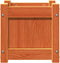vidaXL - Plantenbakken - 2 - st - cm - massief - grenenhout - wasbruin