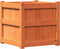 vidaXL - Plantenbakken - 2 - st - cm - massief - grenenhout - wasbruin