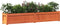 vidaXL - Plantenbakken - 2 - st - cm - massief - grenenhout - wasbruin