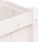 vidaXL - Plantenbakken - 2 - st - cm - massief - grenenhout - wit