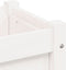 vidaXL - Plantenbakken - 2 - st - cm - massief - grenenhout - wit
