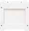 vidaXL - Plantenbakken - 2 - st - cm - massief - grenenhout - wit