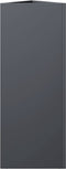 vidaXL - Plantenbakken - 2 - st - driehoek - 30x26x75 - cm - staal - antracietkleurig