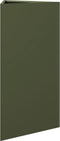 vidaXL - Plantenbakken - 2 - st - driehoek - 40x34,5x70 - cm - staal - olijfgroen
