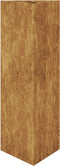 vidaXL - Plantenbakken - 2 - st - Driehoekig - 30x26x75 - cm - weervast - staal