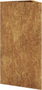 vidaXL - Plantenbakken - 2 - st - Hoekig - 40x40x75 - cm - weervast - staal - driehoekig